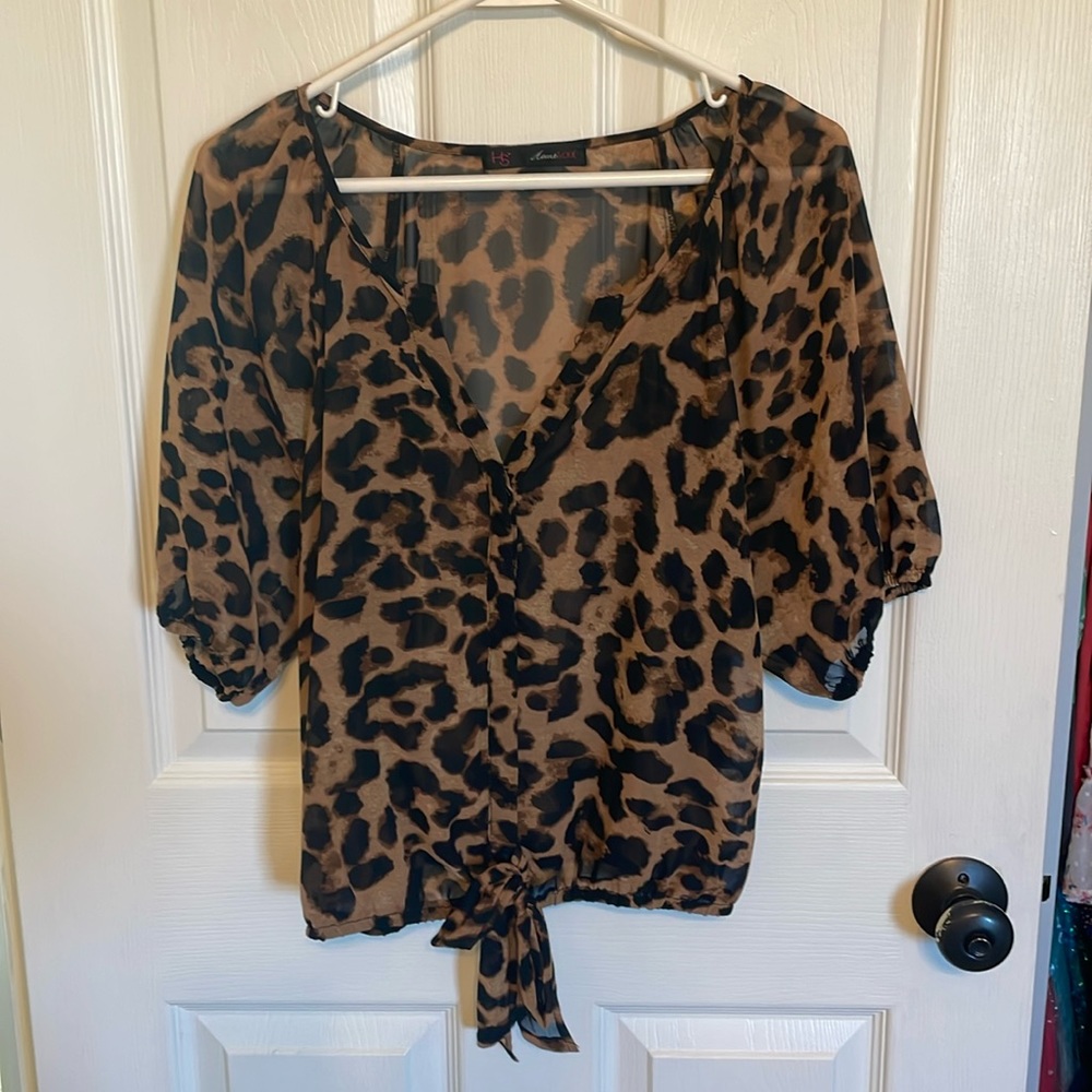 Leopard top
